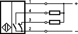 Схема подключения OPR IT61P5-43N-R2000-LE